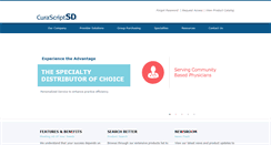 Desktop Screenshot of curascriptsd.com